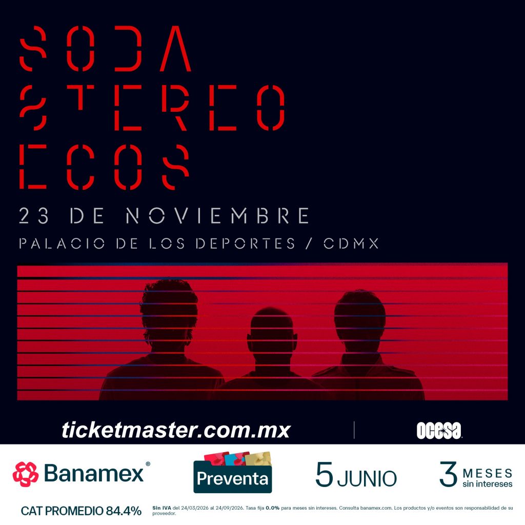 Soda Stereo ECOS en CDMX